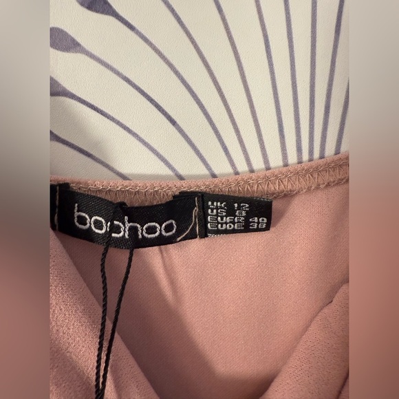 Elegant Pink Sleeveless Prom Dress - Picture 3 of 4